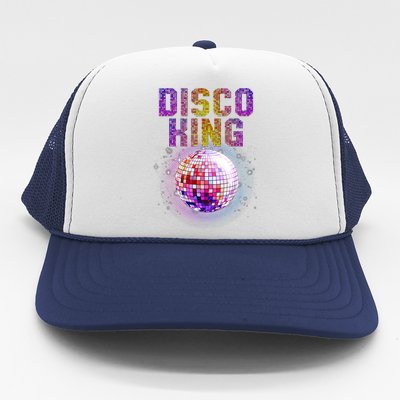 Best Disco Art Groovy Dance Music Disco Lover Trucker Hat