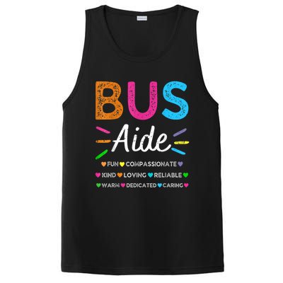 Bus Driver Aide Back To School Matching Group Squad PosiCharge Competitor Tank