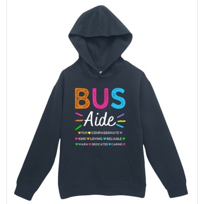 Bus Driver Aide Back To School Matching Group Squad Urban Pullover Hoodie