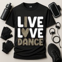 Best Dance Art For Dancing Dance Lover Cooling Performance Crew T-Shirt