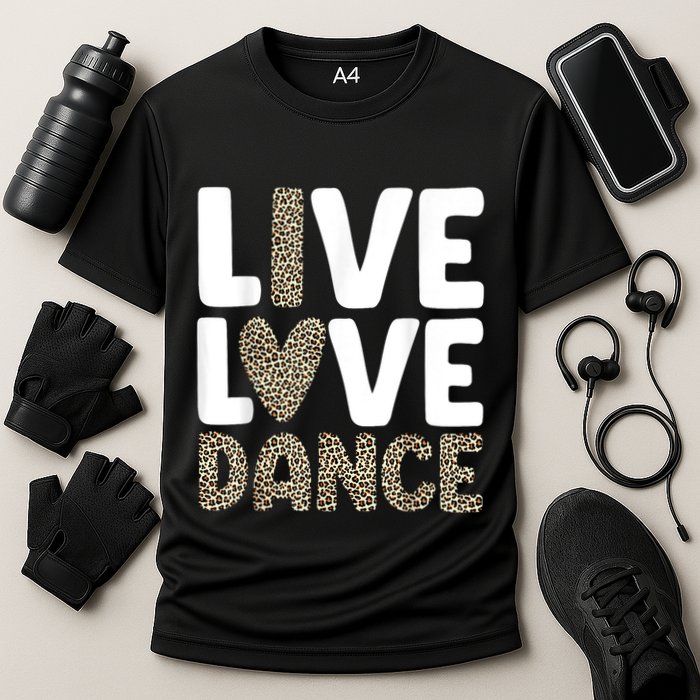 Best Dance Art For Dancing Dance Lover Cooling Performance Crew T-Shirt