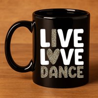 Best Dance Art For Dancing Dance Lover 11oz C Handle Ceramic Mug