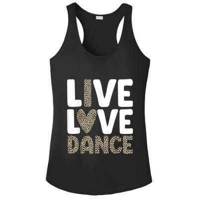 Best Dance Art For Dancing Dance Lover Ladies PosiCharge Competitor Racerback Tank