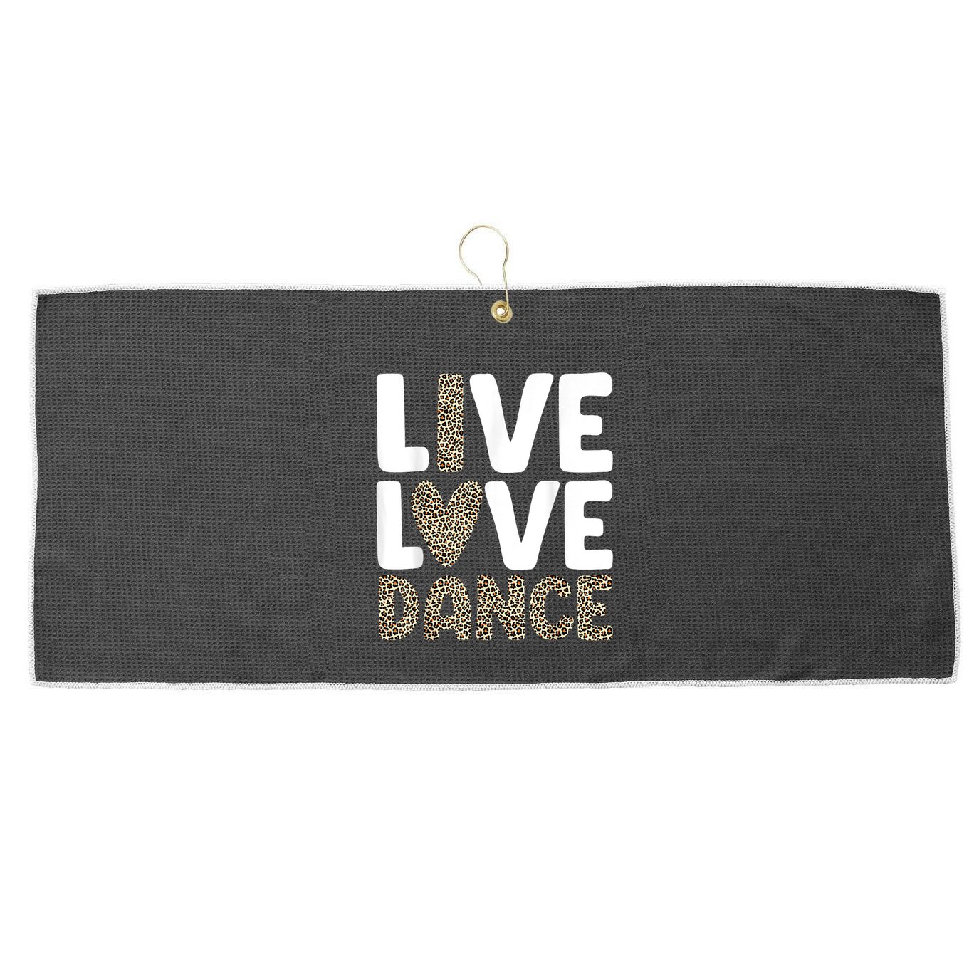 Best Dance Art For Dancing Dance Lover Large Microfiber Waffle Golf Towel