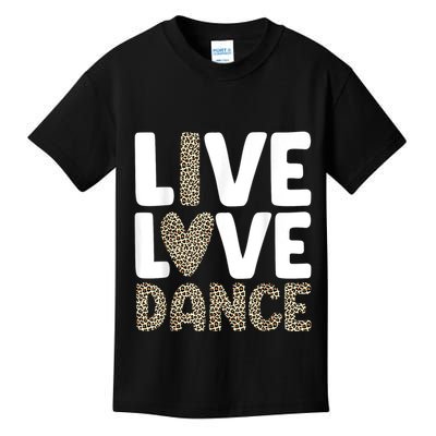 Best Dance Art For Dancing Dance Lover Kids T-Shirt