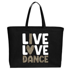 Best Dance Art For Dancing Dance Lover Cotton Canvas Jumbo Tote