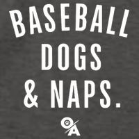 Baseball Dogs And Naps Vector Backpack