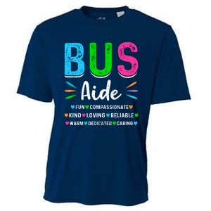 Bus Driver Aide Back To School Matching Group Squad Cooling Performance Crew T-Shirt