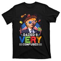 Biden Dazed And Very Confused Funny Anti Biden 4th Of July T-Shirt