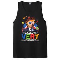 Biden Dazed And Very Confused Funny Anti Biden 4th Of July PosiCharge Competitor Tank