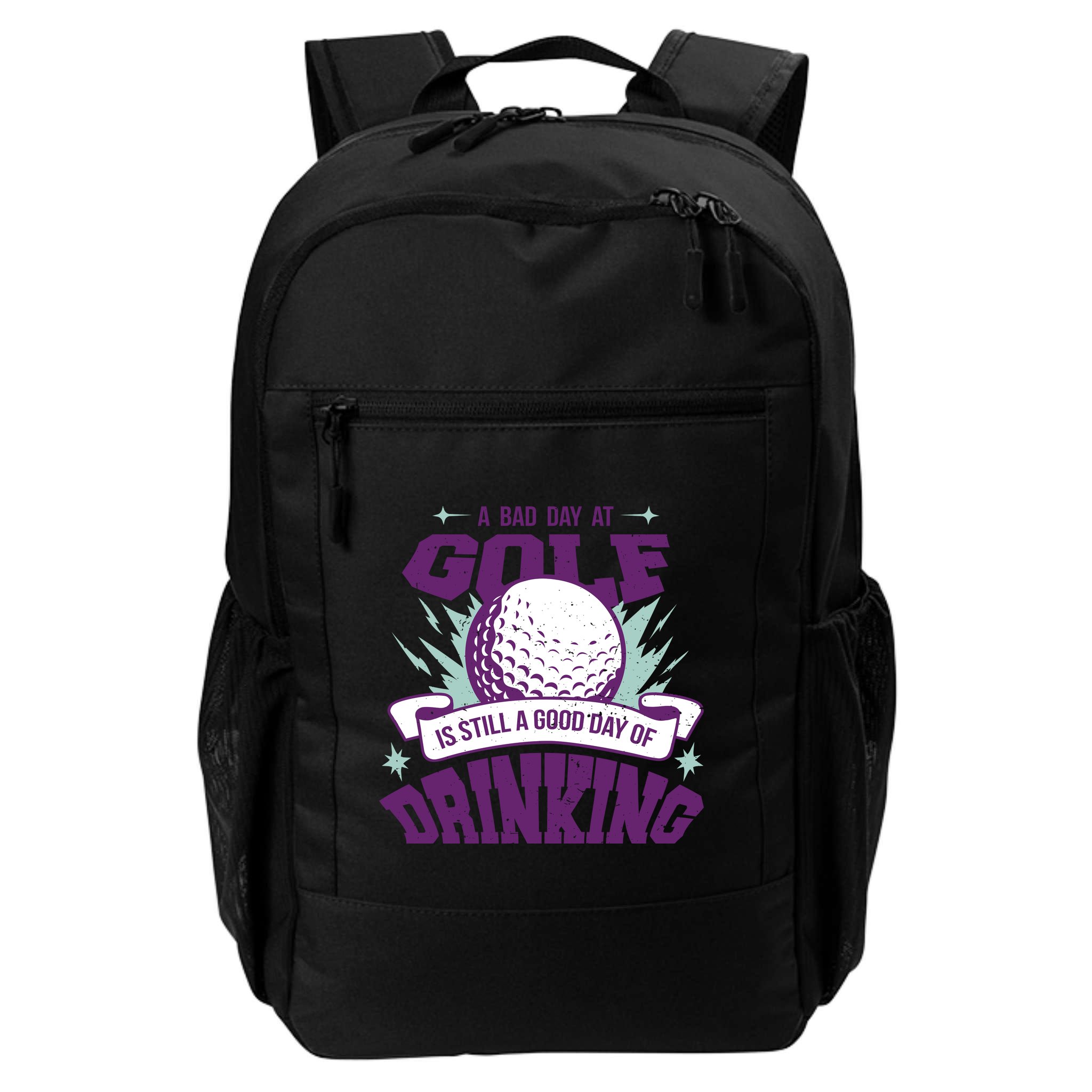 Bad Day At Golf Funny Backpack