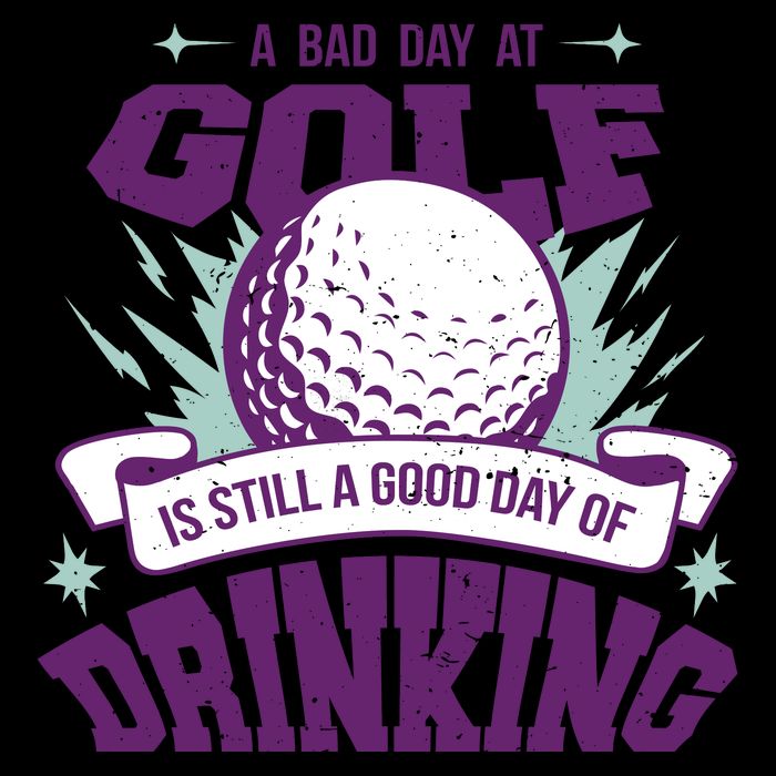 Bad Day At Golf Funny Backpack