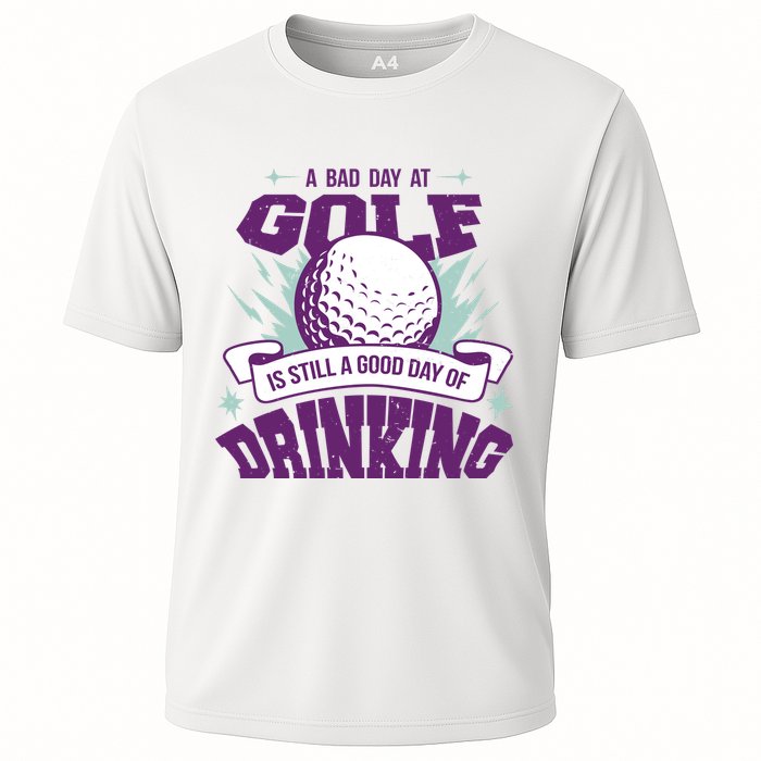 Bad Day At Golf Funny Cooling Performance Crew T-Shirt