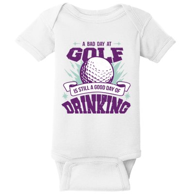 Bad Day At Golf Funny Baby Bodysuit