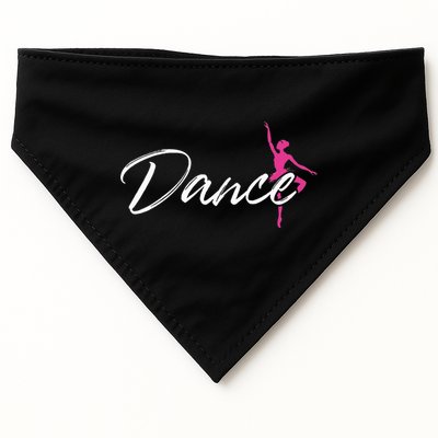 Ballet Dancer Ballerina Dance Gifts USA-Made Doggie Bandana