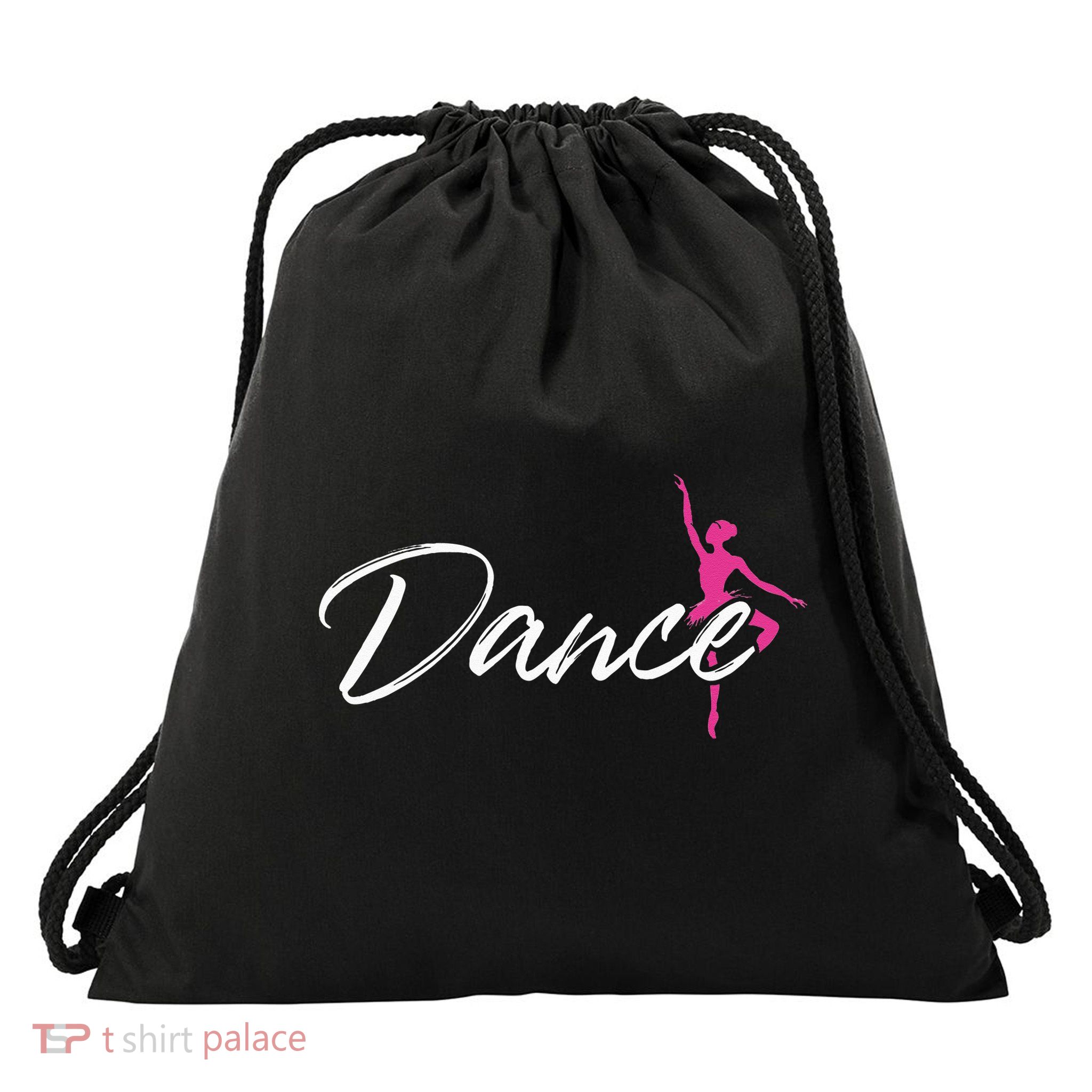 Ballet Dancer Ballerina Dance Gifts Drawstring Bag