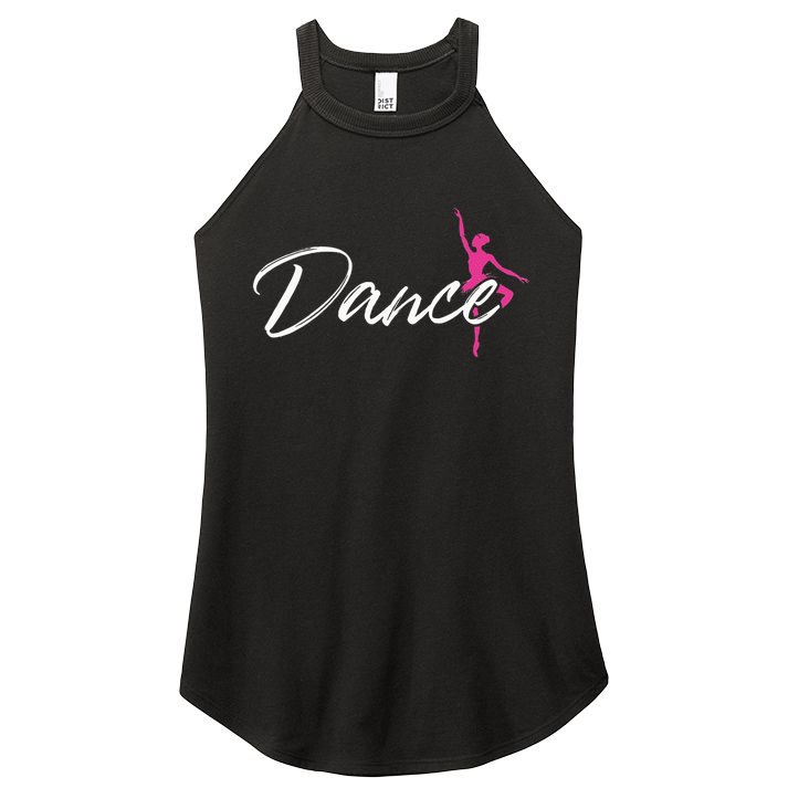 Ballet Dancer Ballerina Dance Gifts Women's Perfect Tri Rocker Tank