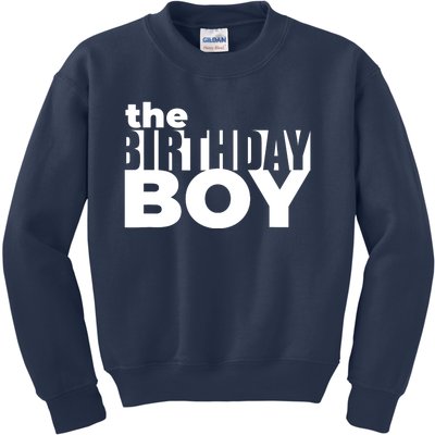 Birthday Dude Boy Graphic Novelty Kids Sweatshirt