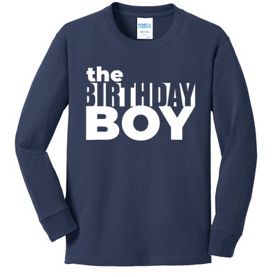 Birthday Dude Boy Graphic Novelty Kids Long Sleeve Shirt