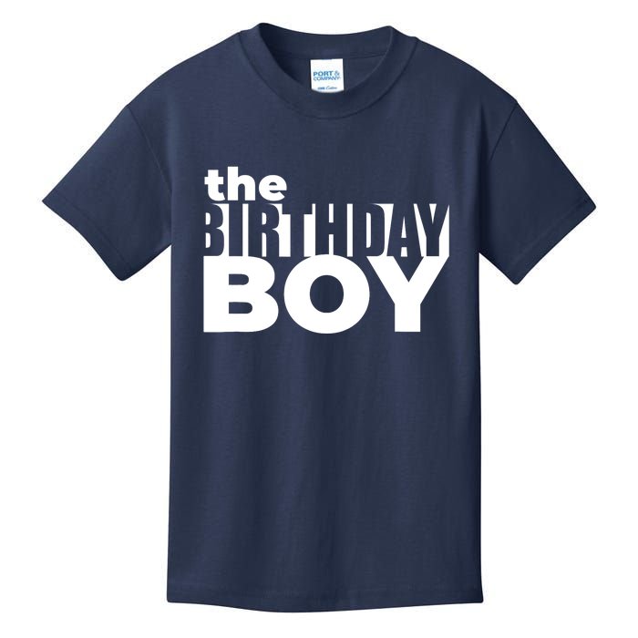 Birthday Dude Boy Graphic Novelty Kids T-Shirt