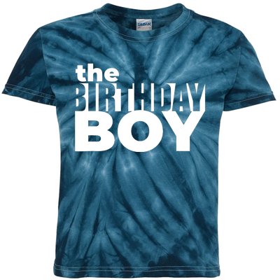 Birthday Dude Boy Graphic Novelty Kids Tie-Dye T-Shirt