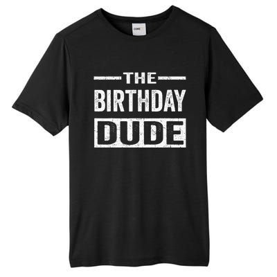 Birthday Dude Tall Fusion ChromaSoft Performance T-Shirt