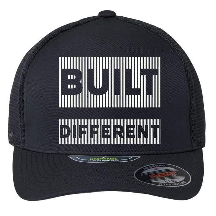 Built Different Flexfit Unipanel Trucker Cap