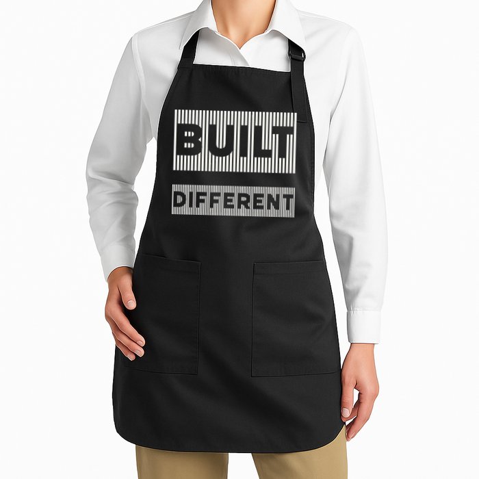 Built Different Full-Length Apron With Pockets