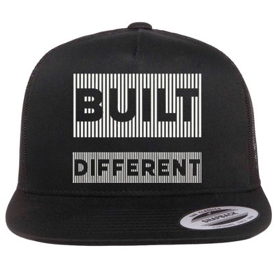 Built Different Flat Bill Trucker Hat