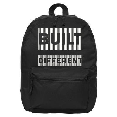 Built Different 16 in Basic Backpack