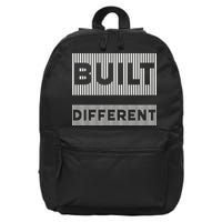 Built Different 16 in Basic Backpack