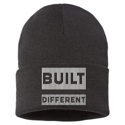 Built Different Sustainable Knit Beanie