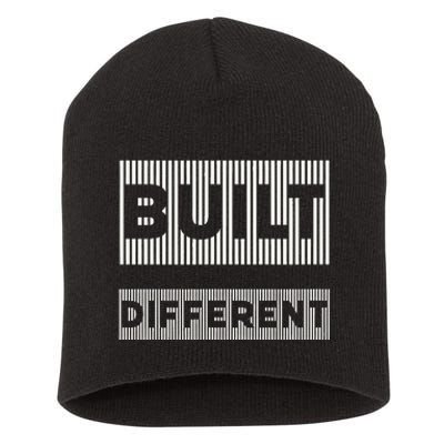 Built Different Short Acrylic Beanie