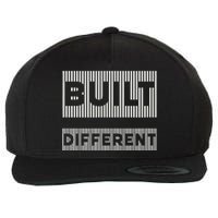 Built Different Wool Snapback Cap