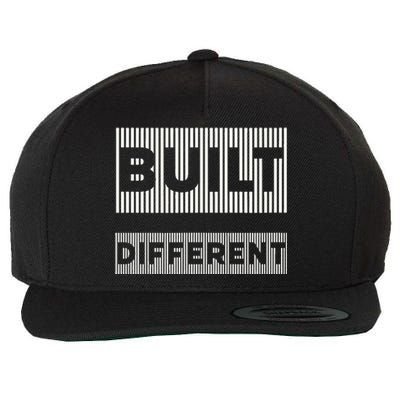 Built Different Wool Snapback Cap