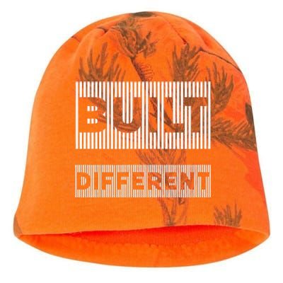 Built Different Kati - Camo Knit Beanie