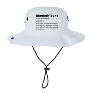 Blacknificent Definition Black History Month Gift Legacy Cool Fit Booney Bucket Hat