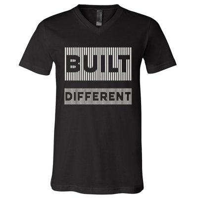 Built Different V-Neck T-Shirt