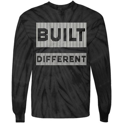 Built Different Tie-Dye Long Sleeve Shirt