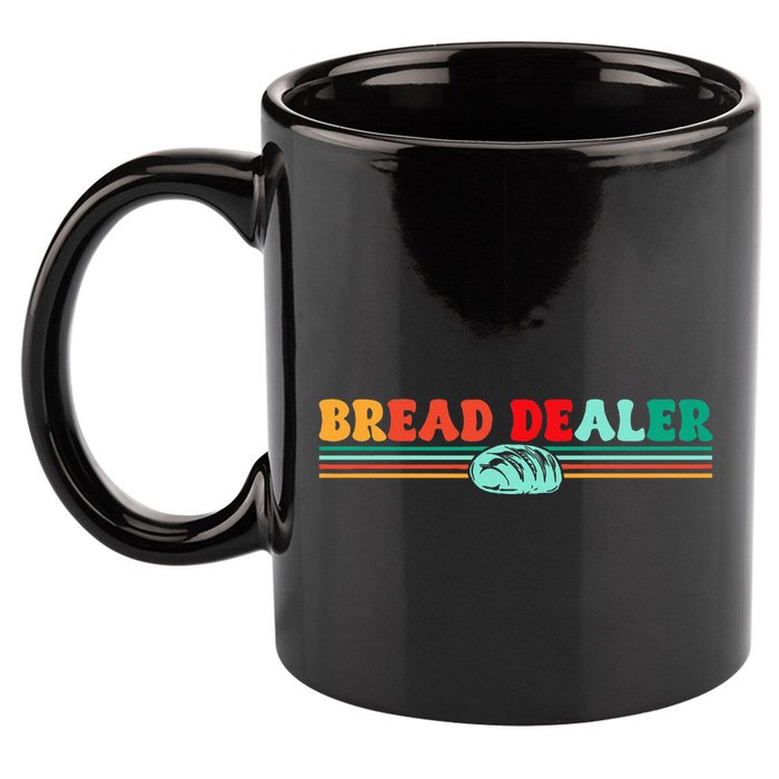Bread Dealer 11oz C Handle Ceramic Mug