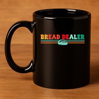 Bread Dealer 11oz C Handle Ceramic Mug