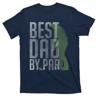 Best Dad by Par Father's Day Golf Lover Gift Papa Golfer T-Shirt