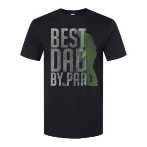 Best Dad by Par Father's Day Golf Lover Gift Papa Golfer Softstyle CVC T-Shirt