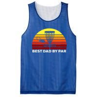 Best Dad By Par Frisbee Golf Dad Disc Golf Gift Cool Gift Mesh Reversible Basketball Jersey Tank