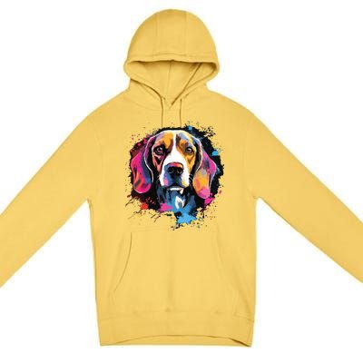 Beagle Dog Premium Pullover Hoodie