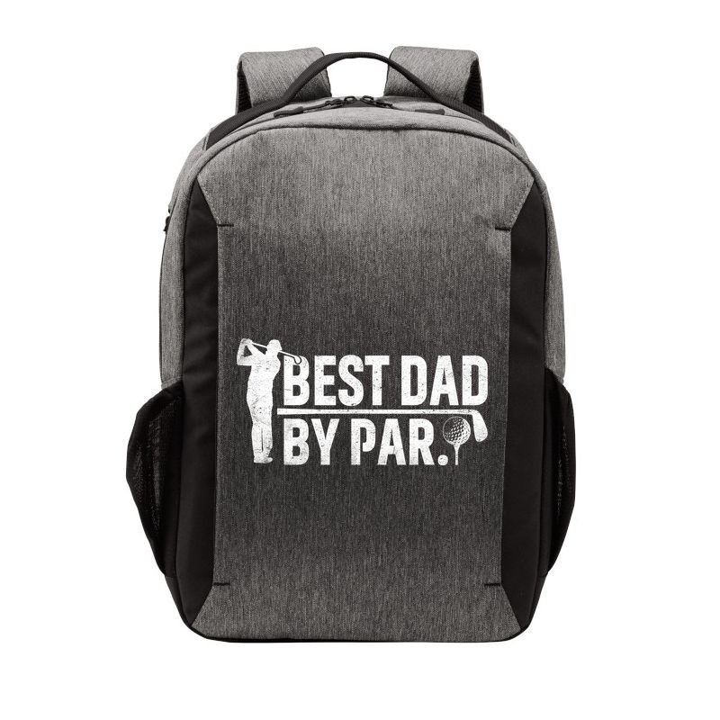 Best Dad By Par Funny Golf Daddy Fathers Day Birthday Gifts Vector Backpack