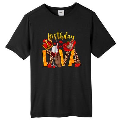 Birthday Diva Birthday Queen Birthday Girl Its My Birthday Tall Fusion ChromaSoft Performance T-Shirt