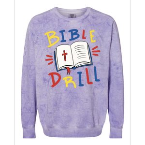 Bible Drill Colorblast Crewneck Sweatshirt