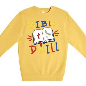 Bible Drill Premium Crewneck Sweatshirt