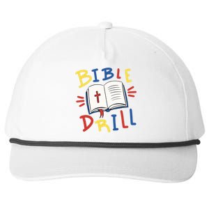 Bible Drill Snapback Five-Panel Rope Hat